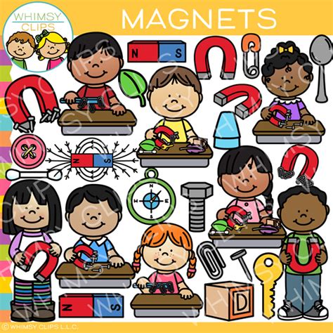 magnete clipart|picking up part with magnet clip art.